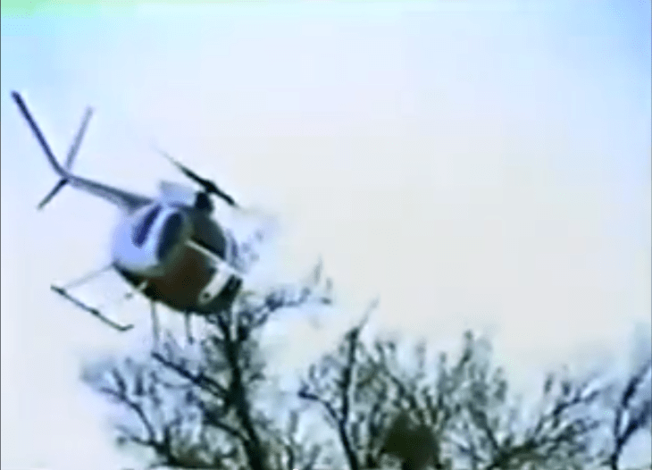 Chase helicopter