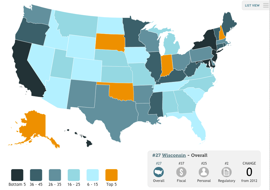 2016 Freedom in 50 States