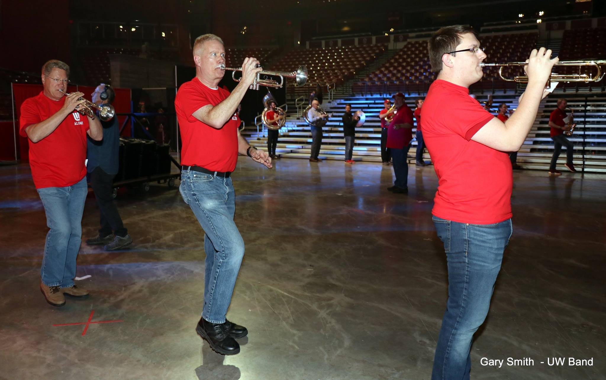 alumni band practice